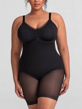 HoneyLove SuperPower Short Shapewear 3X VAMP BLACK NWT